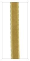Gold French Velvet Ribbon 9mm