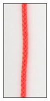 Fluorescent Orange Spindle Cord 3mm