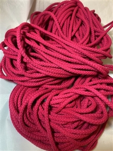 Cerise Spindle Cord 5mm