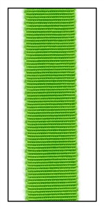 Bright Lime Grosgrain Ribbon 15mm