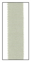 Pewter Grosgrain Ribbon 15mm