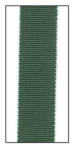 Fir Green Grosgrain Ribbon 15mm