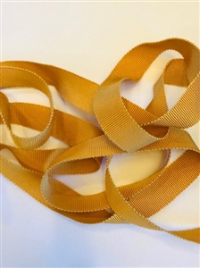 Caramel Petersham Grosgrain Ribbon 15mm