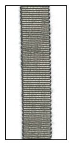 Mica Chambray Grosgrain Ribbon 12mm