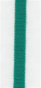 Emerald Petersham Grosgrain Ribbon 7mm