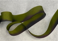 Chocolate Tree Frog Silk Ribbon 16mm