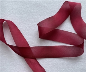 American Beauty Silk Ribbon 25mm