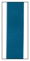 Parrot Blue Double Faced Satin Ribbon 25mm