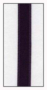 Meadow Violet Double Faced Satin Ribbon 6mm