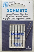 Heavy Duty Needles - SCHMETZ 100/16 Jeans Needles for sewing  machines (Pack of 5)