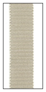 Ecru Petersham Grosgrain Ribbon 15mm