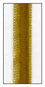Mustard French Velvet Ribbon 9mm