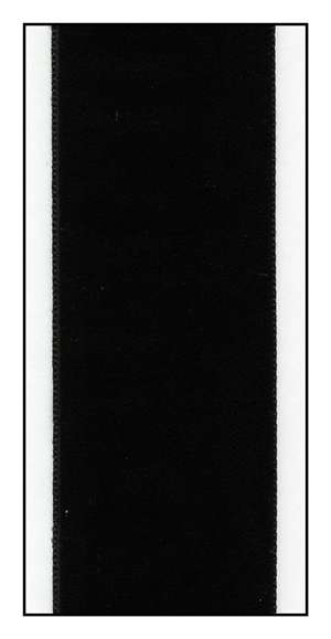 Black Velvet Ribbon 50mm, The Ribbon Jar