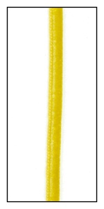 Yellow Mustard Velvet Ribbon 4mm