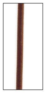 Brown Bear Velvet Ribbon 4mm