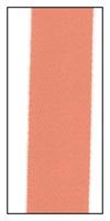 Peach 20mm Herringbone Ribbon