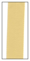 Blonde 20mm Herringbone Ribbon