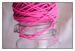 Fluorescent Pink Spindle Cord 3mm