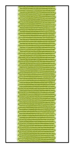 Verde Grosgrain Ribbon 15mm