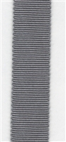 Stone Petersham Grosgrain Ribbon 15mm