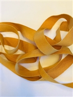 Caramel Petersham Grosgrain Ribbon 15mm