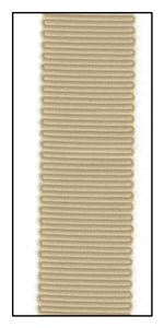 Sage Plume Polyester Grosgrain Ribbon 18mm
