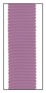 Victorian Violet  Polyester Grosgrain Ribbon 18mm