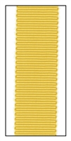 Imperial Gold Polyester Grosgrain Ribbon 18mm