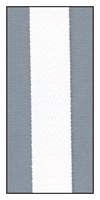 White 12mm Herringbone Ribbon