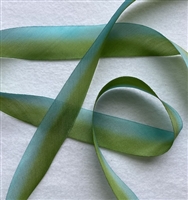 Beach Glass Silk Ribbon 25mm