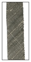 Pewter Dupioni Silk 18mm Ribbon