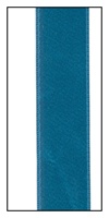Parrot Blue Double Faced Satin Ribbon 15mm