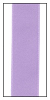 Violet Mist Double Faced French Satin Ribbon 25mm