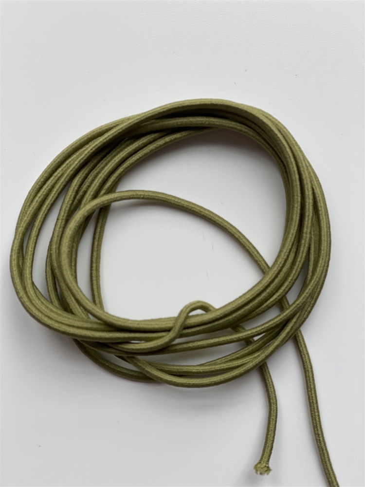Moss Stretch Cord 2mm, Ribbon Jar